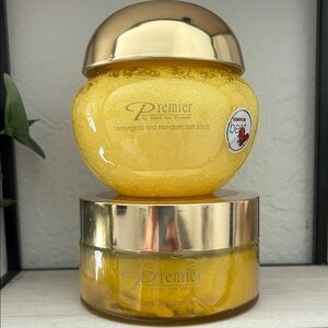 Premier Lemongrass and Mandarin Salt Scrub and body butter set
